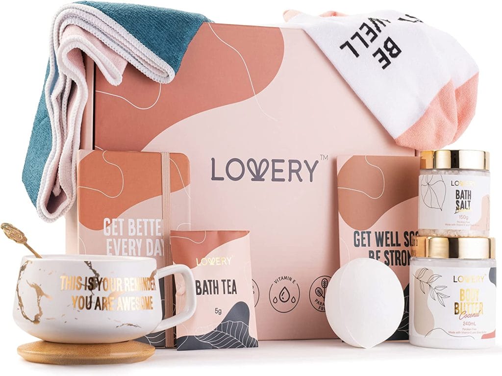 Self-Care Basket when sick