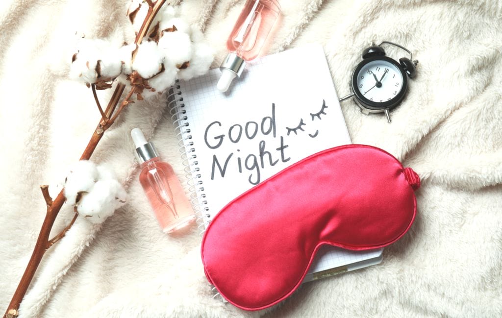self-care night routine items