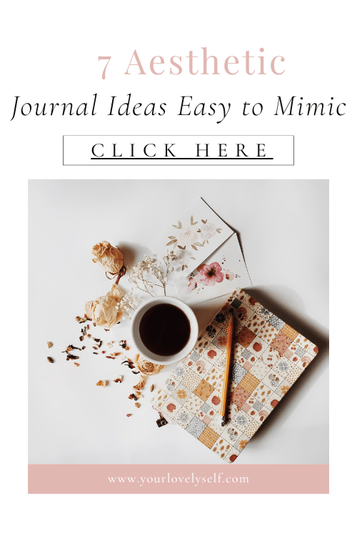 7 Aesthetic Journal ideas easy to mimic