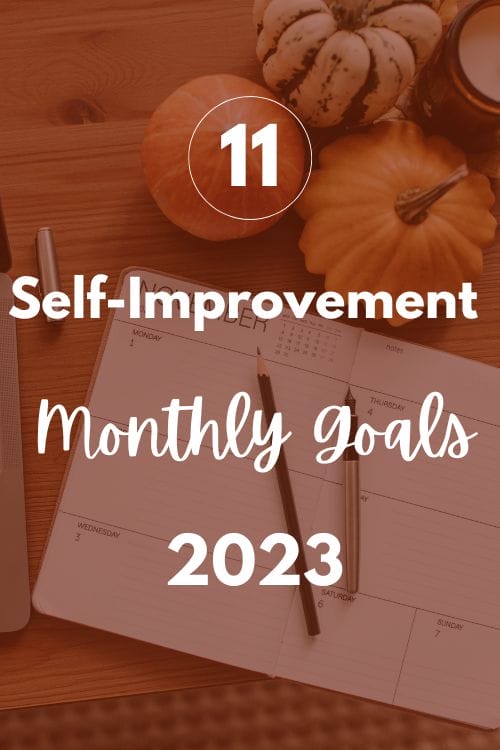 monthly goals 2023